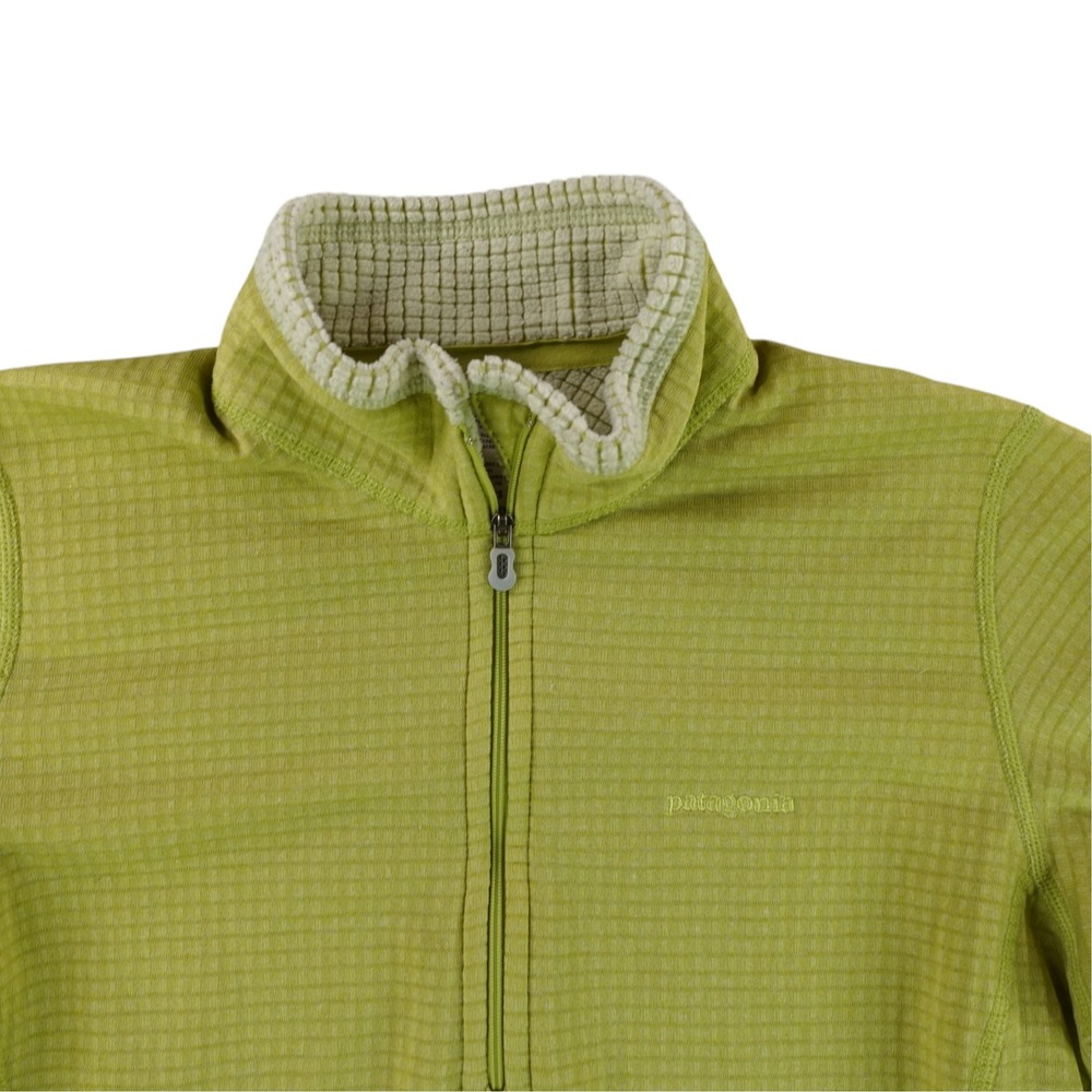 Patagonia R1 Fleece Pullover Womens M Green 1/2 Zip Regulator 40115F9